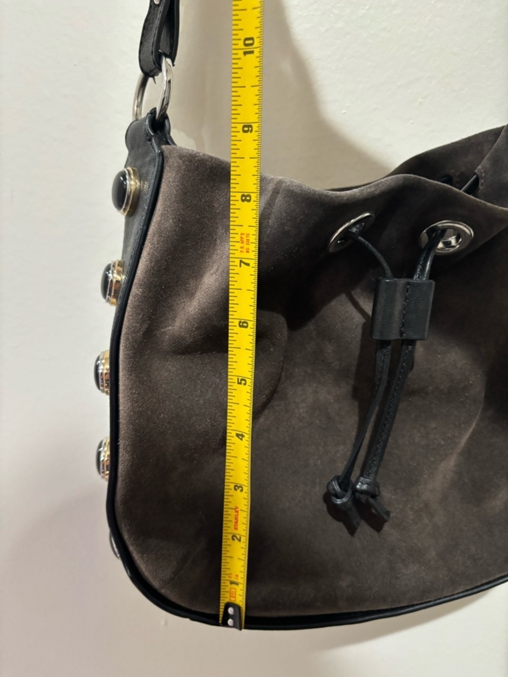 Drawstring Shoulder Bag - Picture 5 of 8